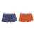 Kit Cueca Azul E Laranja Paraiso 14095