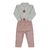 Conjunto Masculino Camisa Manga Longa e Calça de Sarja Color com Suspensório Paraiso 14665 na internet