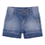 Shorts Feminino Jeans com Detalhe na Barra Paraiso 12450 - comprar online