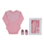 Kit Feminino Body Babador E Sapatinho Rosa Letut Lt13597 Kit 1 - comprar online