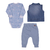 Conjunto Masculino Baby com Body e Calça Azul Paraiso 12287 - comprar online