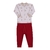 Conjunto Masculino Baby Longo em Plush Estampado com Abertura Gola Polo Letut Lt14221 - comprar online