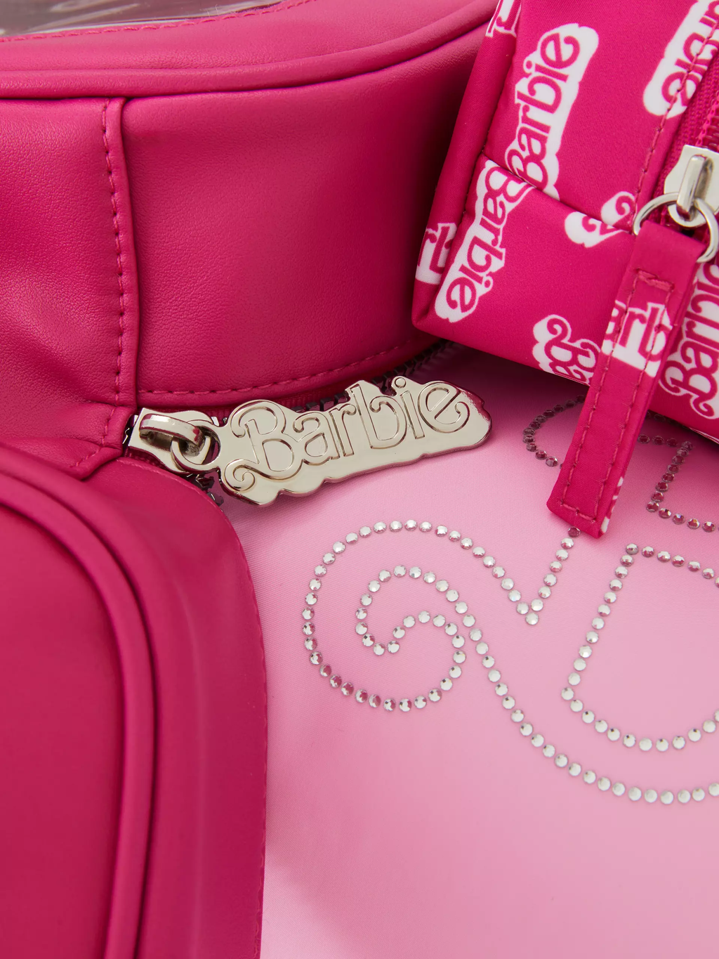 Barbie makeup store bag