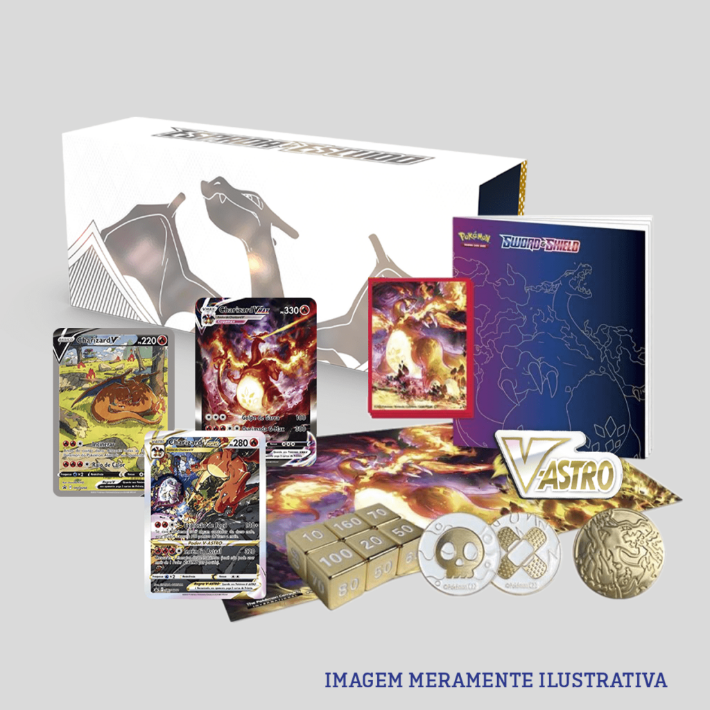 Pokémon Box Coleção De Batalha Deoxys V-max E V-astro Copag