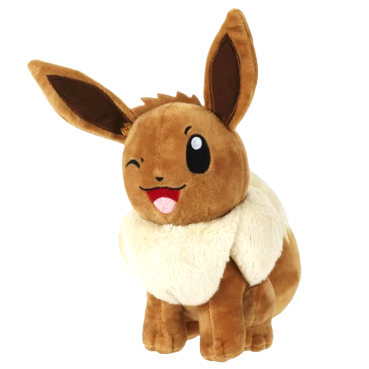 Boneco Pelúcia Pokémon Eevee 20Cm 2608 Sunny no Shoptime