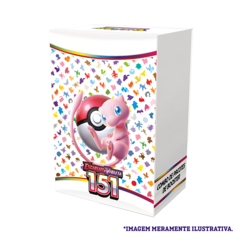 Box 18 Boosters Cards Cartas Pokémon Coleção Especial Escarlate E Violeta  151 Copag Em Português - Pokemon - #