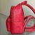 COACH Mini Mochila Vermelha - loja online