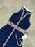 Vestido Tory Burch Azul com bordado