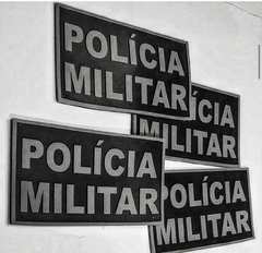 EMBORRACHADO PARA COLETE - POLÍCIA MILITAR