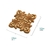 Aplique decorativo 1018 - 3,5x3,5cm - comprar online