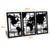Cuadros Mapa Mundi x3 unidades - FibroPlus Negro - comprar online