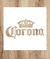 Stencil Cerveza Corona