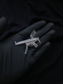 Pingente MP5 gg - Prata legitima - comprar online