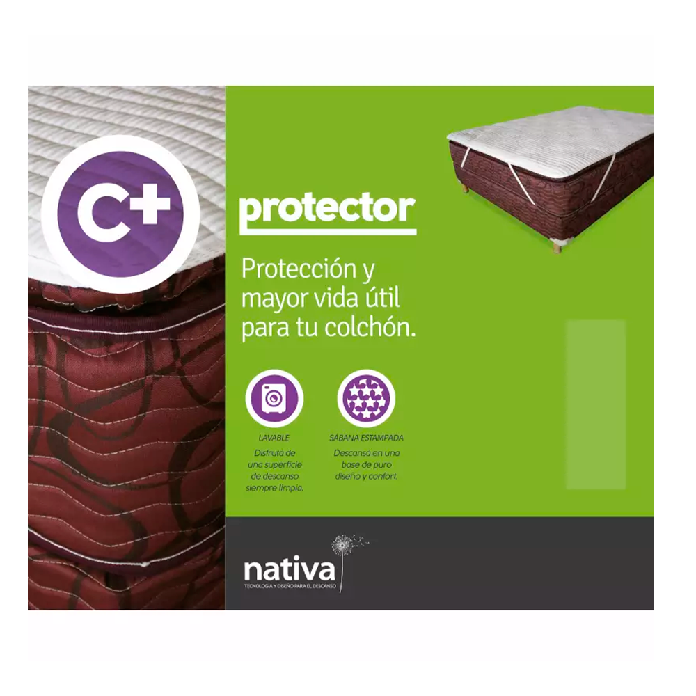 Protector de colchón Nativa C+ - King 180x200