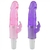 VIBRADOR RABBIT EM JELLY COM ESTIMULADOR CLITORIANO