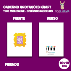 Caderno Kraft 10x14cm - loja online