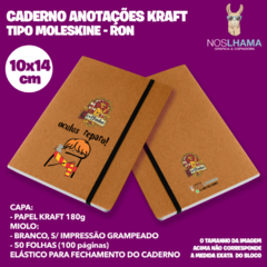 Caderno Kraft 10x14cm - comprar online