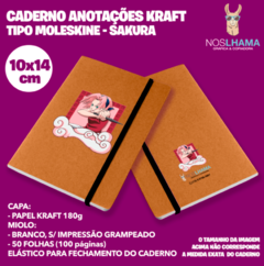 Caderno Kraft 10x14cm na internet