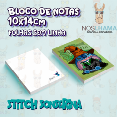 BLOCO DE NOTAS/ANOTAÇÕES STITCH