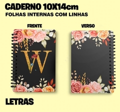 CADERNO CAPA DURA LETRAS - comprar online