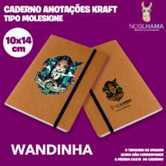 Caderno Kraft 10x14cm - Gráfica Noslhama