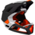 CAPACETE FOX PROFRAME XL PRETO/LARANJA