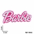 Aplique Emborrachado - 5 Unidades - Barbie Escrito na internet