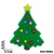 Aplique Emborrachado - 5 Unidades - Natal - Árvore de Natal Simples