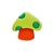 Botão Infantil Cogumelo Verde claro | Verde 12 un
