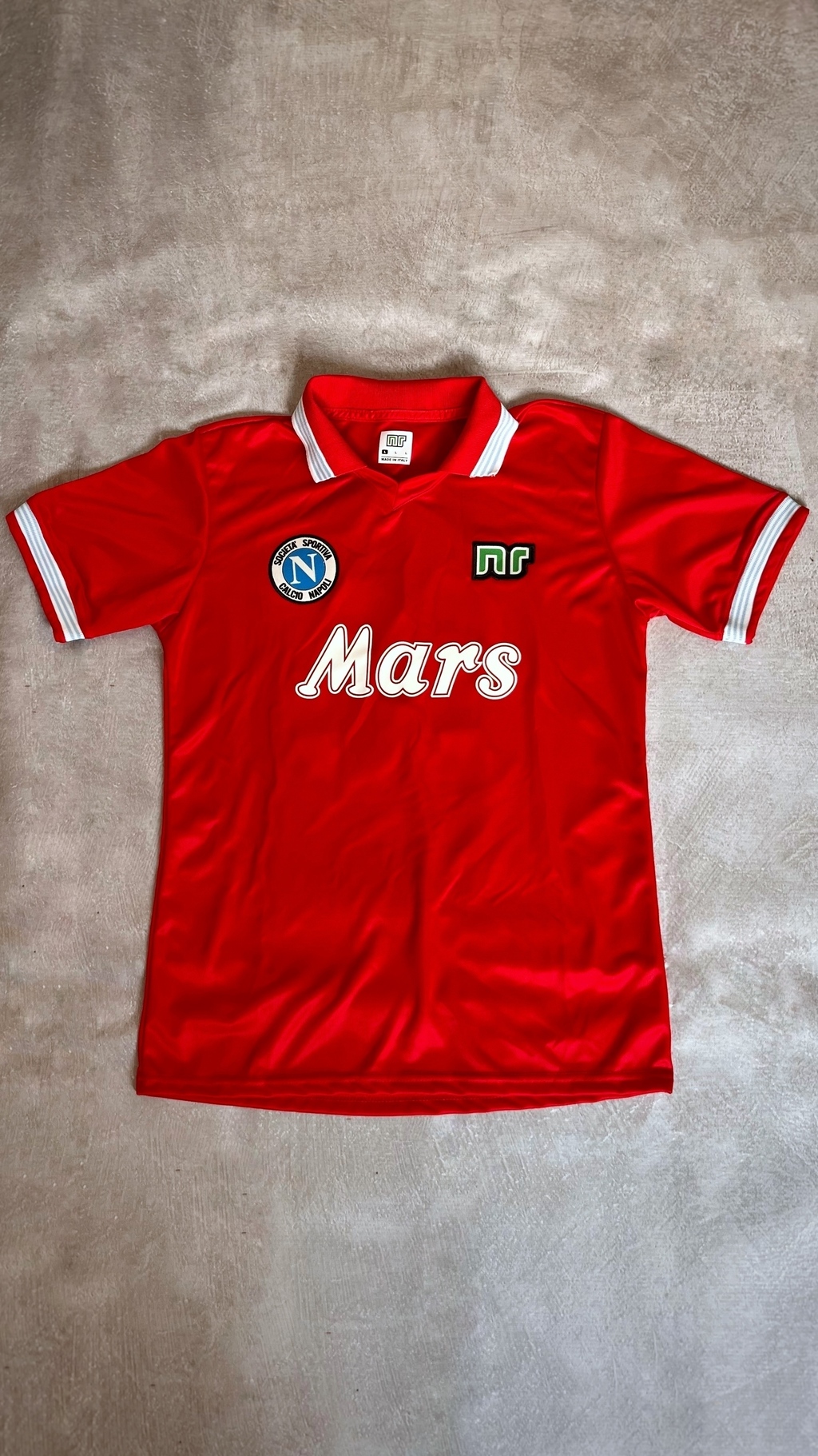 Camiseta Retro Suplente Napoli Maradona 1989 roja 10