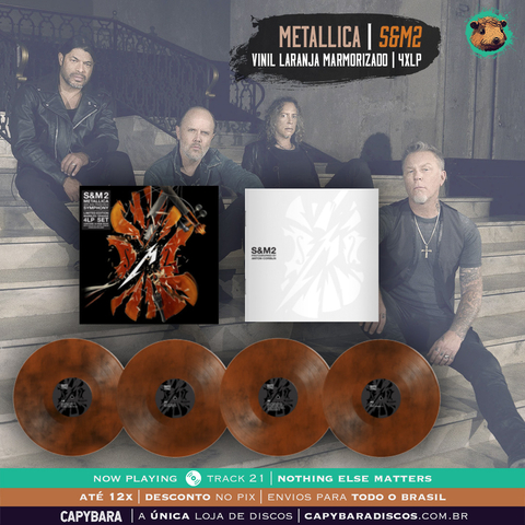 LP / Vinil - Metallica - S&M2, Vinil Laranja Marmorizado