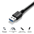 Cabo Para Hd Externo Usb A 3.0 Macho Para Micro Usb B 3.0 (10 Pinos) Macho 28awg Puro Cobre 5 Metros - Puamcm3-5 - comprar online