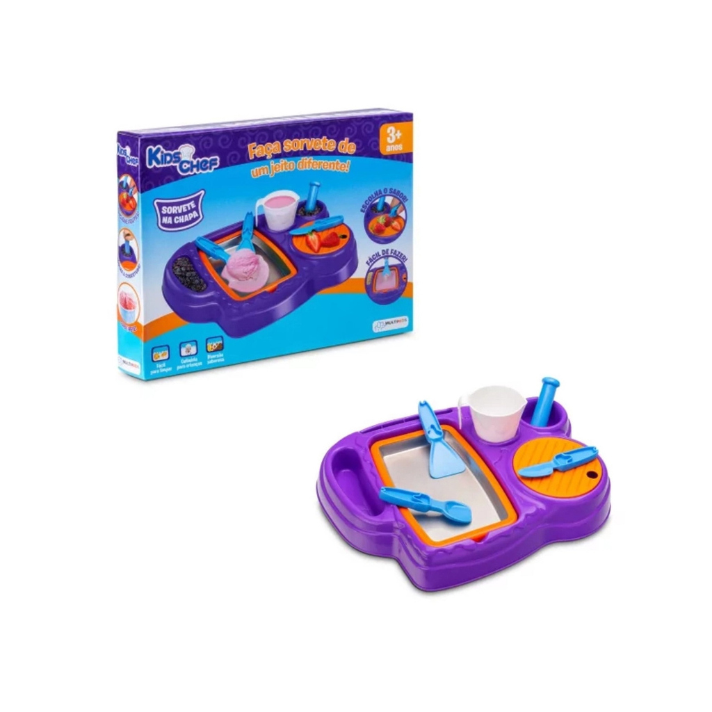 1 Conjunto Brinquedo De Mesa De Sorvete Jogo De Sorvete Brinquedos