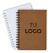 Cuaderno Personalizado Ecológico A5 15x21cm Tapa Blanda