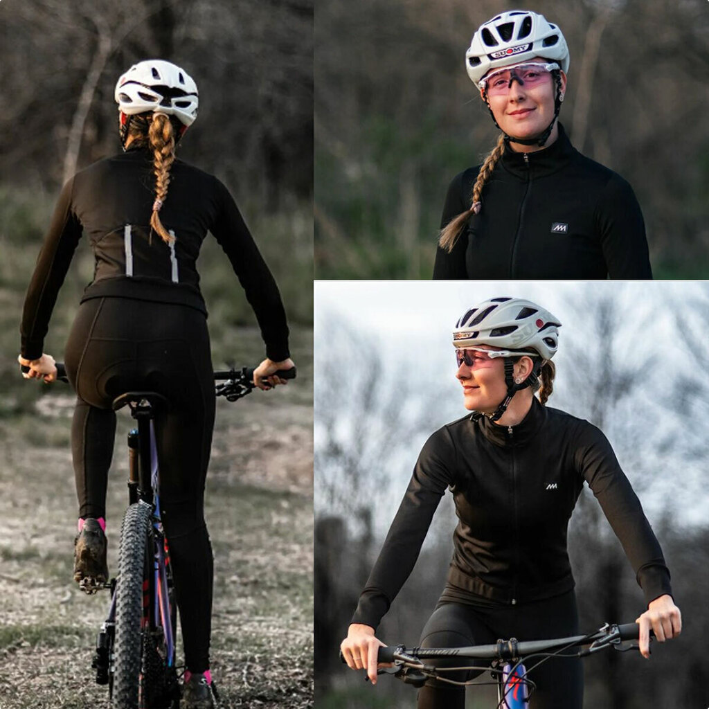 Campera Ciclismo Magenta 2.9 PWR Power Flex II NEGRA
