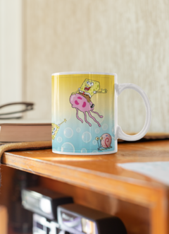 Caneca Cerâmica Tradicional 325ml -Bob Esponja - buy online