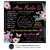 Painel Lousa Tema Flores - Lona Impressa - comprar online