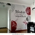 Sala com Lettering e Flores