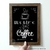 Quadro Chalk: It's time for Coffee - comprar online