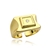 ANEL POINT OURO 18K