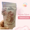 10 Saquinhos ZipLock Personalizados - Ursinha