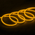 Neon Flex LED Amarelo Âmbar 127v Corte 50cm 1 Lado Metro