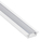Perfil para LED 24x07mm Embutir Com Aba 3m Alumínio Branco
