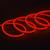 Neon Flex LED Vermelho 12v Corte 2,5cm 6w/m Metro