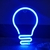 Neon Flex LED Azul Royal 12v Corte 2,5cm 12w/m Metro - comprar online