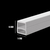 Perfil LED Flexível 14x14mm 6000K Branco Frio 120leds/m 12W 24v Metro - loja online