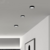 Spot LED Sobrepor Redondo Reflex 5w 3000K Branco Quente Bivolt Preto na internet