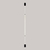 Arandela LED Lina Wall 120cm 16w 3000K Branco Quente Bivolt Preto na internet
