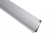 Perfil para LED Rodapé 16x70mm Embutir Com Aba 2m Alumínio Prata na internet