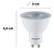 Lâmpada LED Dicroica MR16 4,8w 3000k Branco Quente GU10 Bivolt na internet
